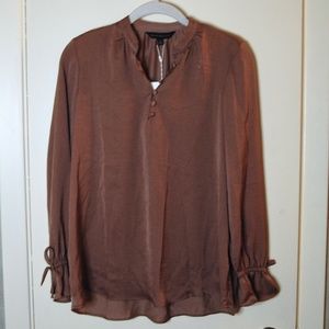 DownEast Cleo Poet Long Sleeve Blouse